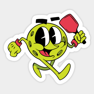 Cute Pickleball Sticker